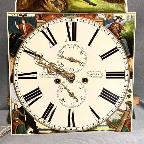 Mid 19th Century J Cuthill Scottish Mahogany Longcase Clock image-5