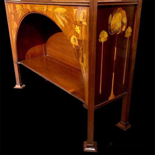 19th Century Art Nouveau Display Cabinet image-2