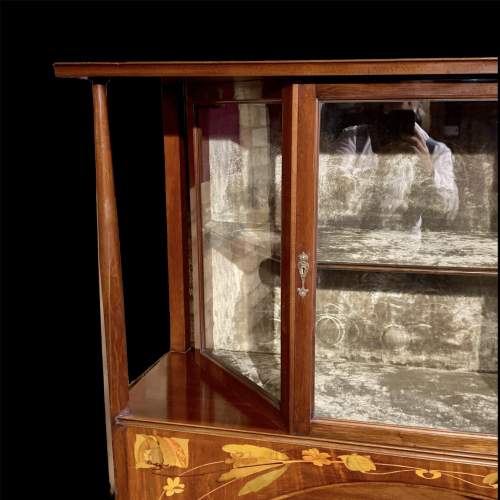 19th Century Art Nouveau Display Cabinet image-5