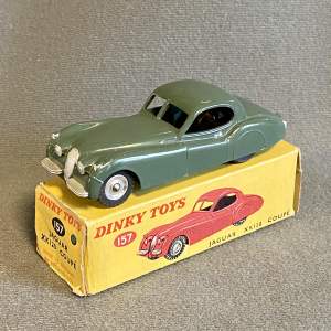 Boxed Dinky Toy Jaguar XK120 Coupe