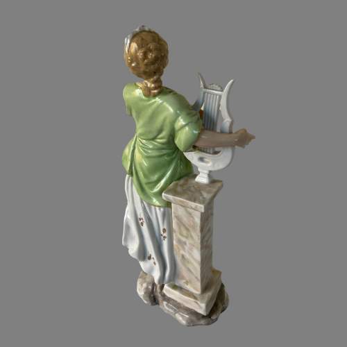 A Meissen Muse Figure of The Musician image-2