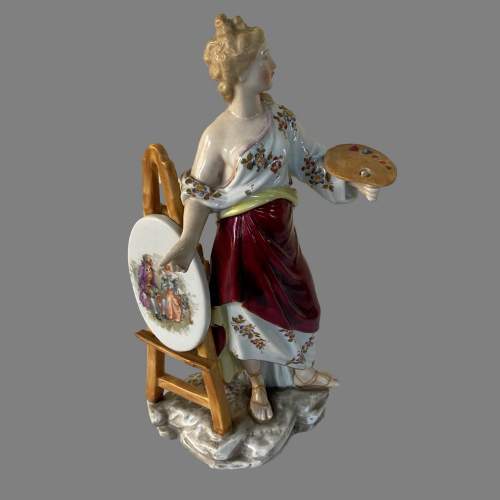 A Meissen Muse Figurine of The Artist image-2
