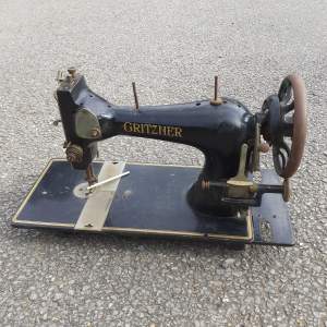 Antique Gritzner Sewing Machine