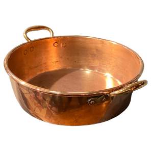 Late 19th Century Benham and Froud Copper Jelly Pan