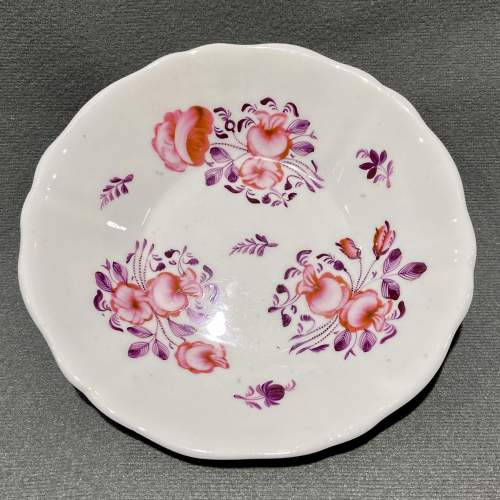 Early 19th Century Hilditch Hand Painted Tea Cup and Saucer image-4