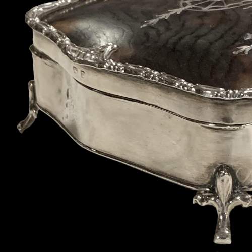 Pique and Silver Jewellery Box image-4