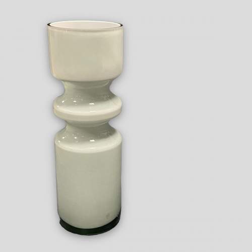 Alsterfors Grey Cased Glass Vase image-1