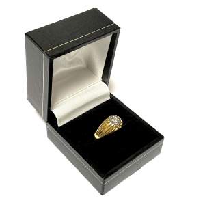 Antique 18ct Gold Diamond Ring - 1912