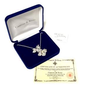 Jacqueline Bouvier Kennedy Reproduction Crystal Necklace