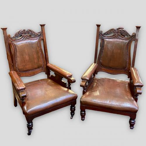 Pair of Library Chairs image-1