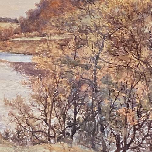 Late 19th Century John Dobby Walker Watercolour - Landscape Scene image-3