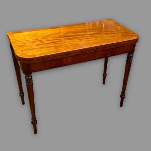 19th Century Satinwood Tea Table