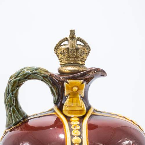 A Vintage Royal Doulton Limited Edition George VI Whisky Flagon image-5