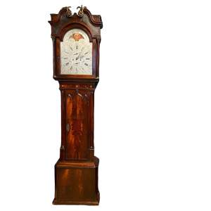 18th Century Mahogany Longcase Clock by John Holt of Rochdale