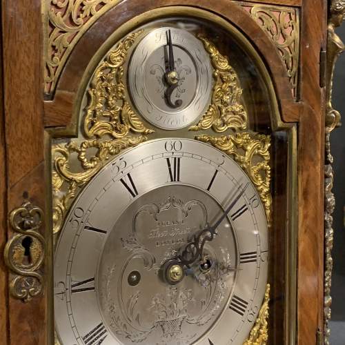 Late 18th Century Mahogany Ormolu Mounted Bracket Clock image-5