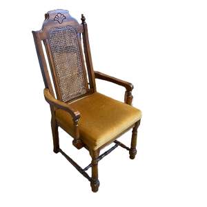 Early 20th Century Rattan Chair