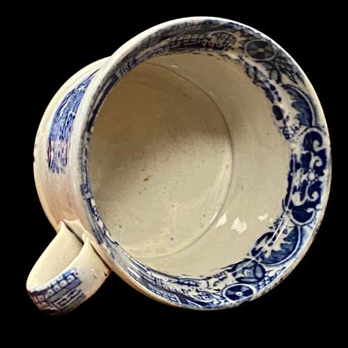 Early 19th Century Blue and White Mustard Pot image-4