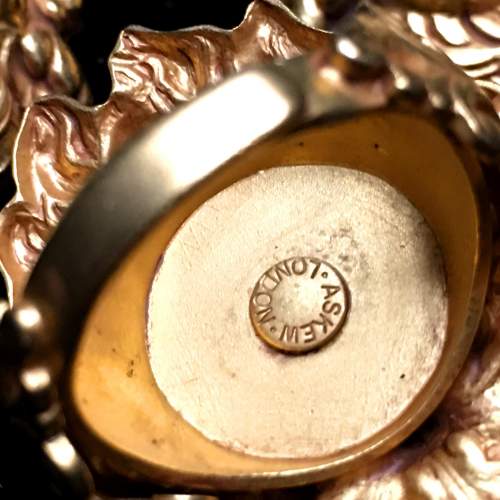 Vintage Askew Lion Ring and Earring Set image-4