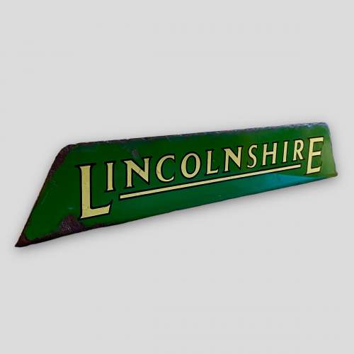 Lincolnshire Bus Enamel Sign image-2