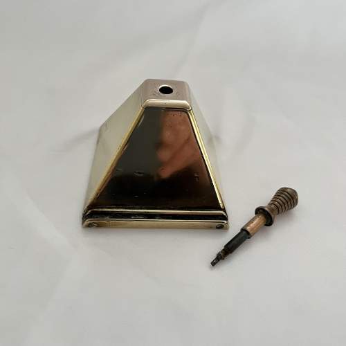 Rare Antique Pyramid Cigar Lamp Lighter image-3