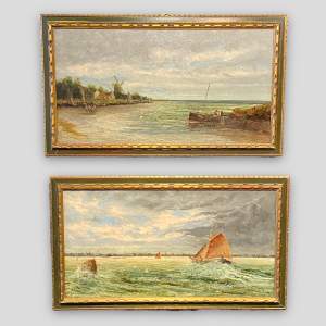 Pair of Oil Paintings by Walter Danks
