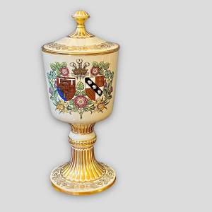 Rare Spode Wedding Chalice of Prince Charles and Lady Diana