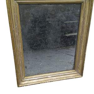 Period Antique French Faded Gilt Wall Mirror