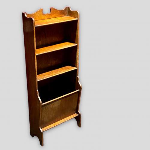 Small Oak Bookcase image-1