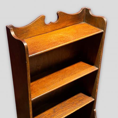 Small Oak Bookcase image-3