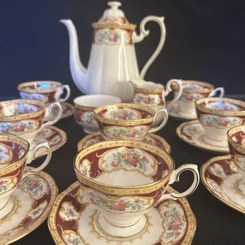 Royal Albert Lady Hamilton Coffee Set image-2