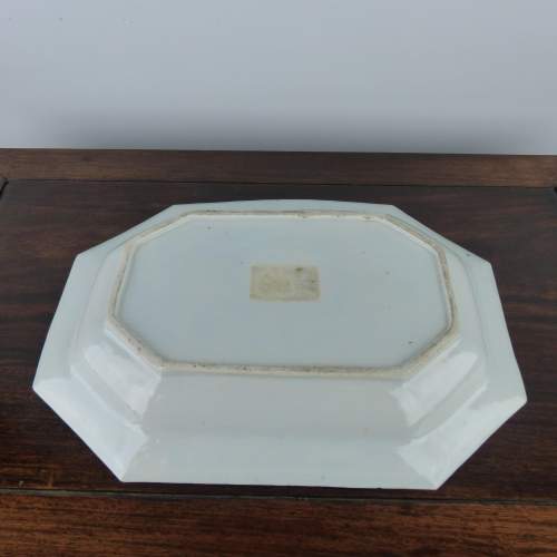 A Blue & White Chinese Porcelain Serving Dish 18th Century image-5