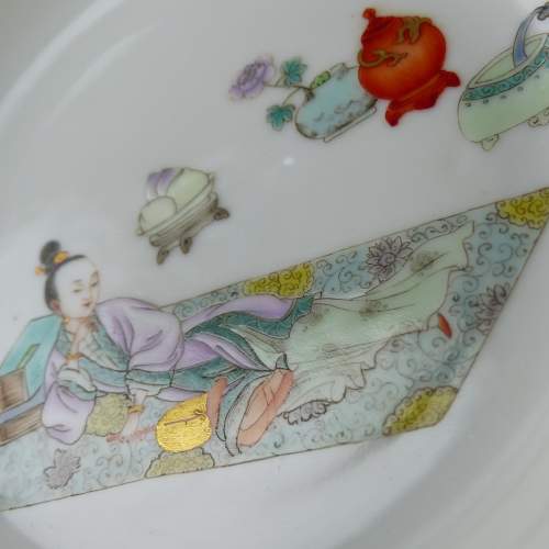 Chinese Porcelain Saucer Dish - Yongzheng Mark image-4