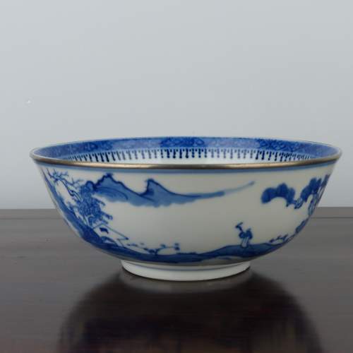 19th Century Chinese Porcelain Blue & White Bowl image-3