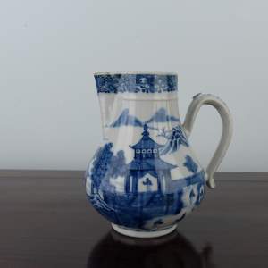 18th Century Chinese Porcelain Blue & White Jug