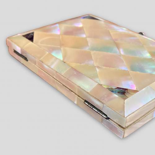 Victorian Mother of Pearl Card Case image-5