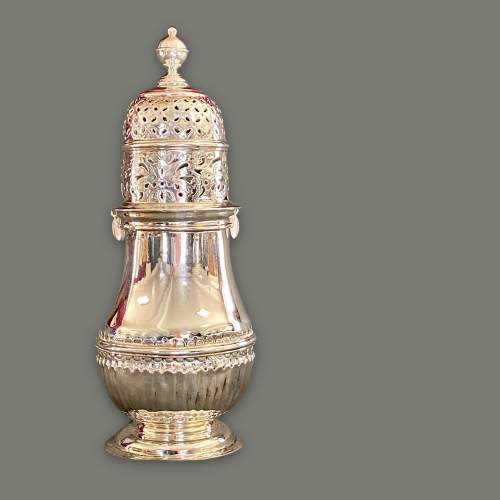 19th Century Large Silver Sugar Caster image-1