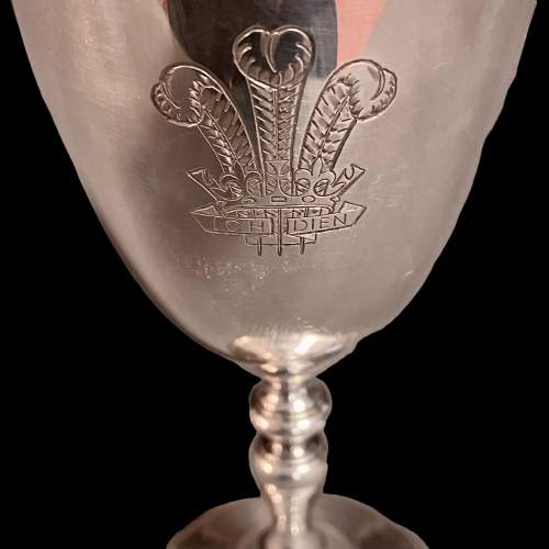 Silver Wine Goblet image-2