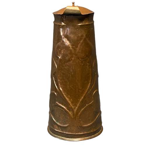 Arts & Crafts Copper Pitcher attributed to the Newton School image-6
