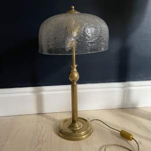 1960s German Brass Lamp