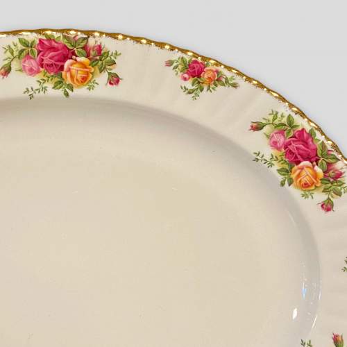 Royal Albert Old Country Roses Large Meat Platter image-2