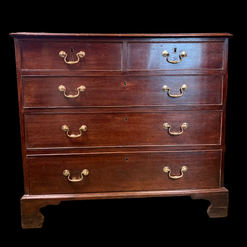 Early 19th Century Oak Chest of Drawers image-1