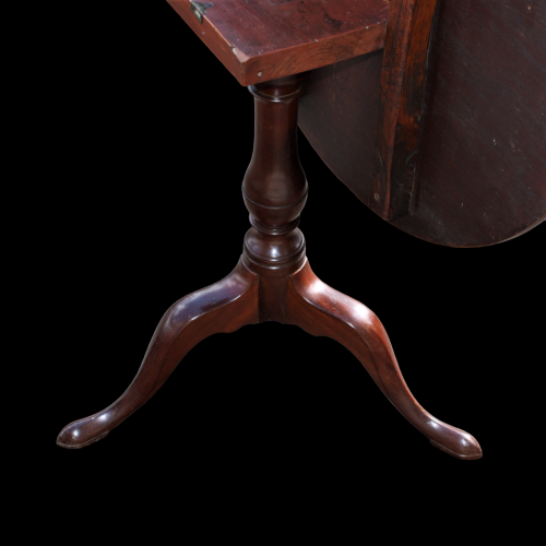 A Fine 18th Century Mahogany Pedestal Table with Circular Top image-4