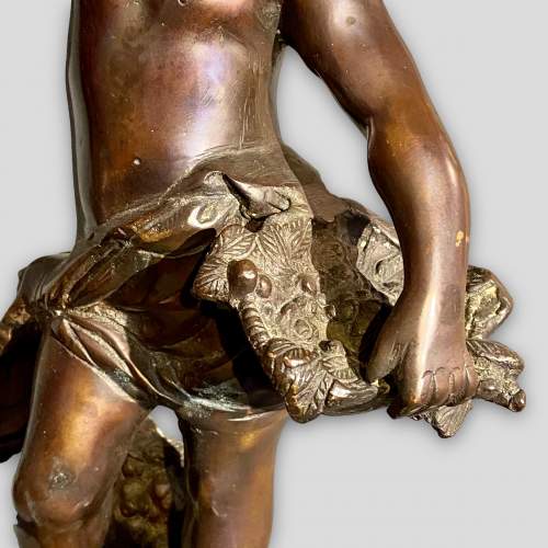 19th Century Bronze Figure of a Girl image-3
