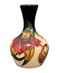 Moorcroft Pottery Anna Lily Pattern Vase