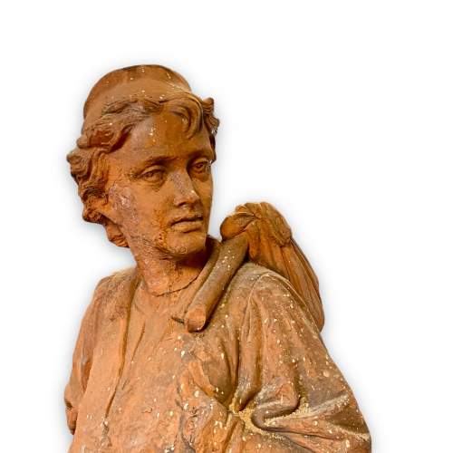 Victorian Terracotta Statue of Dick Whittington image-2