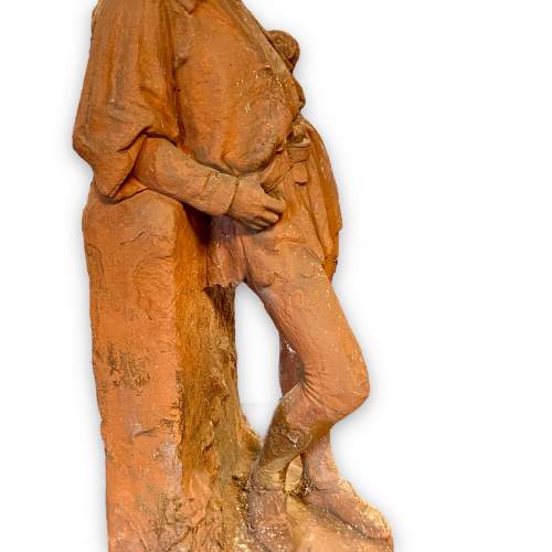 Victorian Terracotta Statue of Dick Whittington image-3