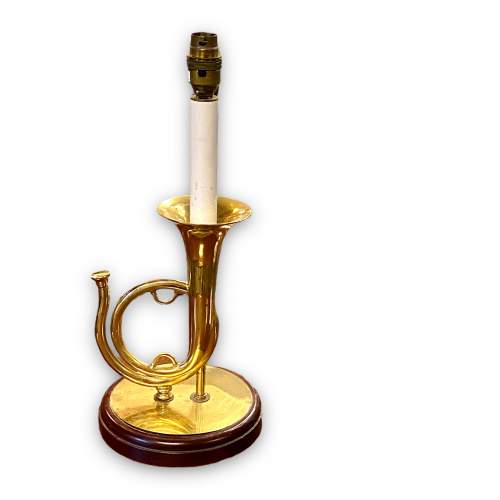 Vintage Thomas Blakemore Brass Table Lamp image-1