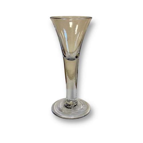 18th Century Drawn Trumpet Wine Glass image-3