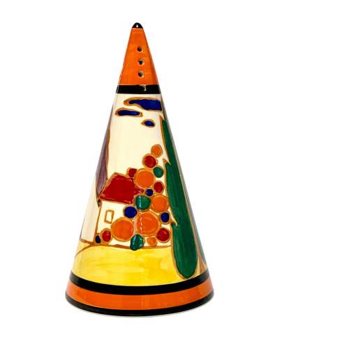 Wedgwood Clarice Cliff Conical Sugar Shaker image-1