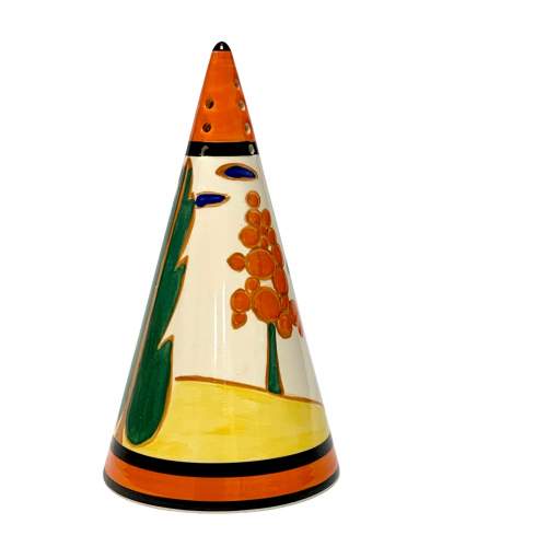 Wedgwood Clarice Cliff Conical Sugar Shaker image-2